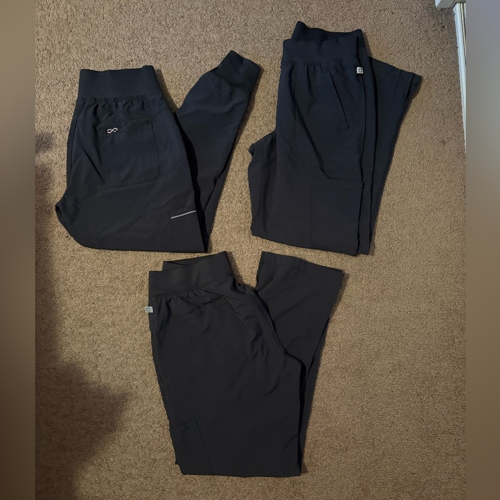 Pewter Grey Scrub Pants